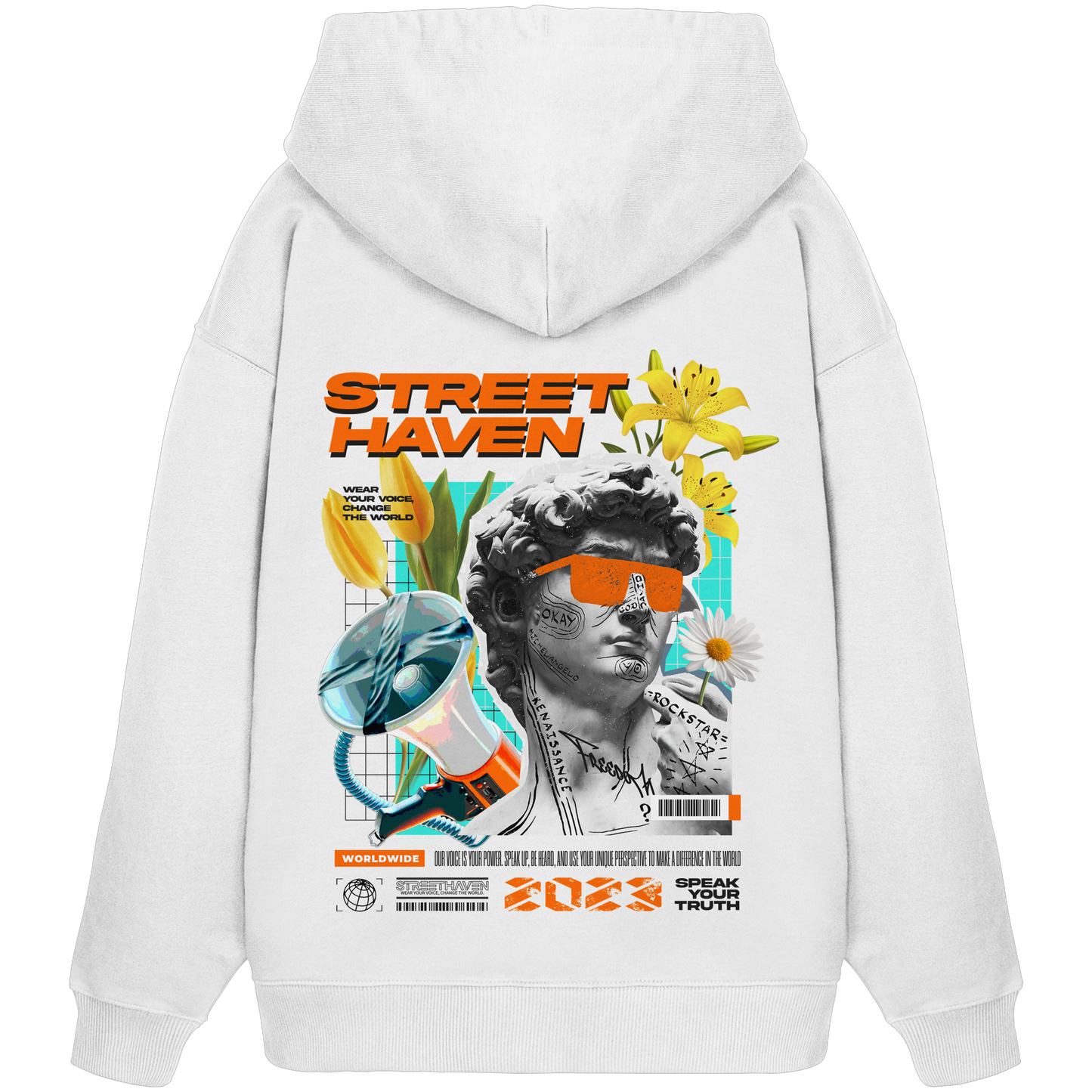 Freedom of Expression - Organic Oversize Hoodie