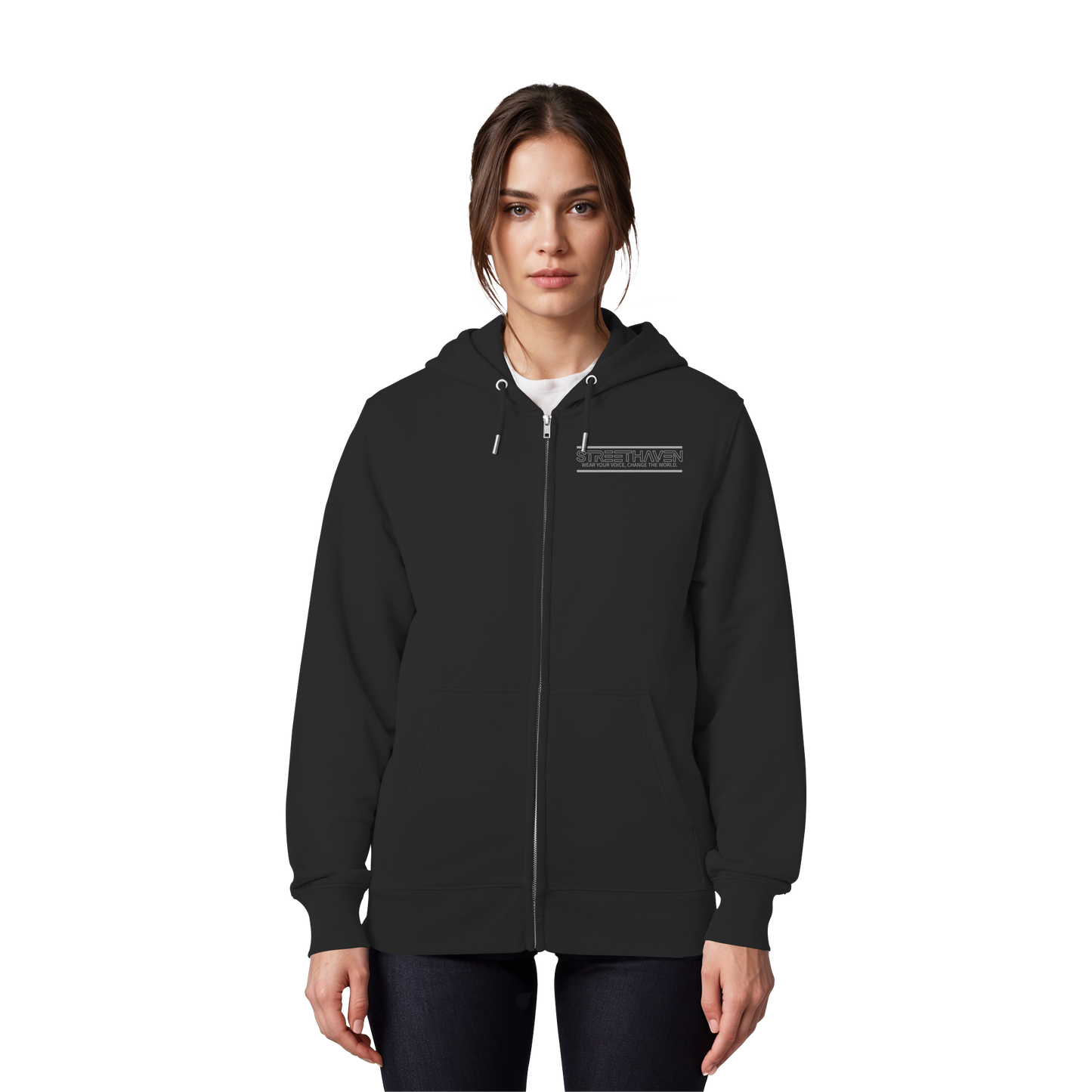 Organic Zipper - Main Logo Equality for All