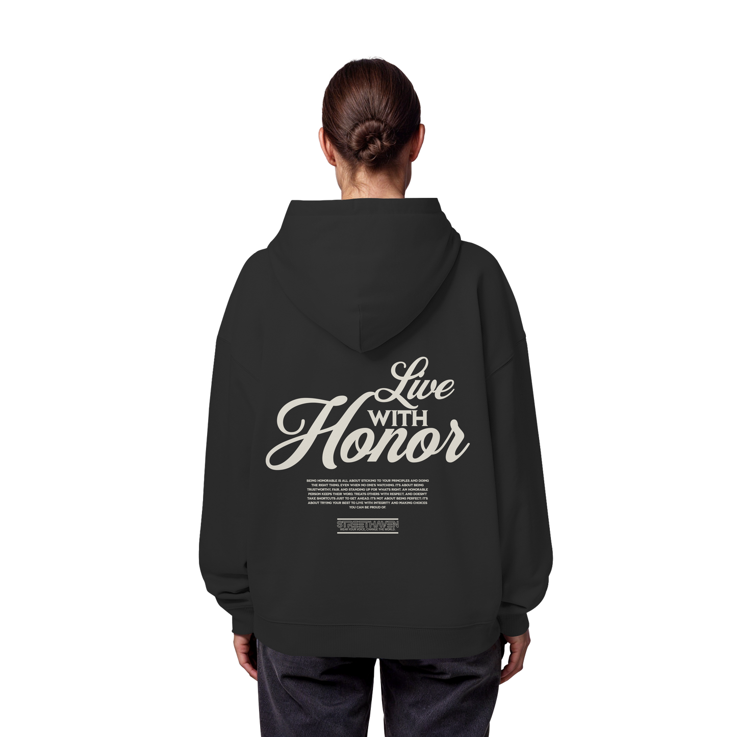 Live with Honor - Oversize Hoodie