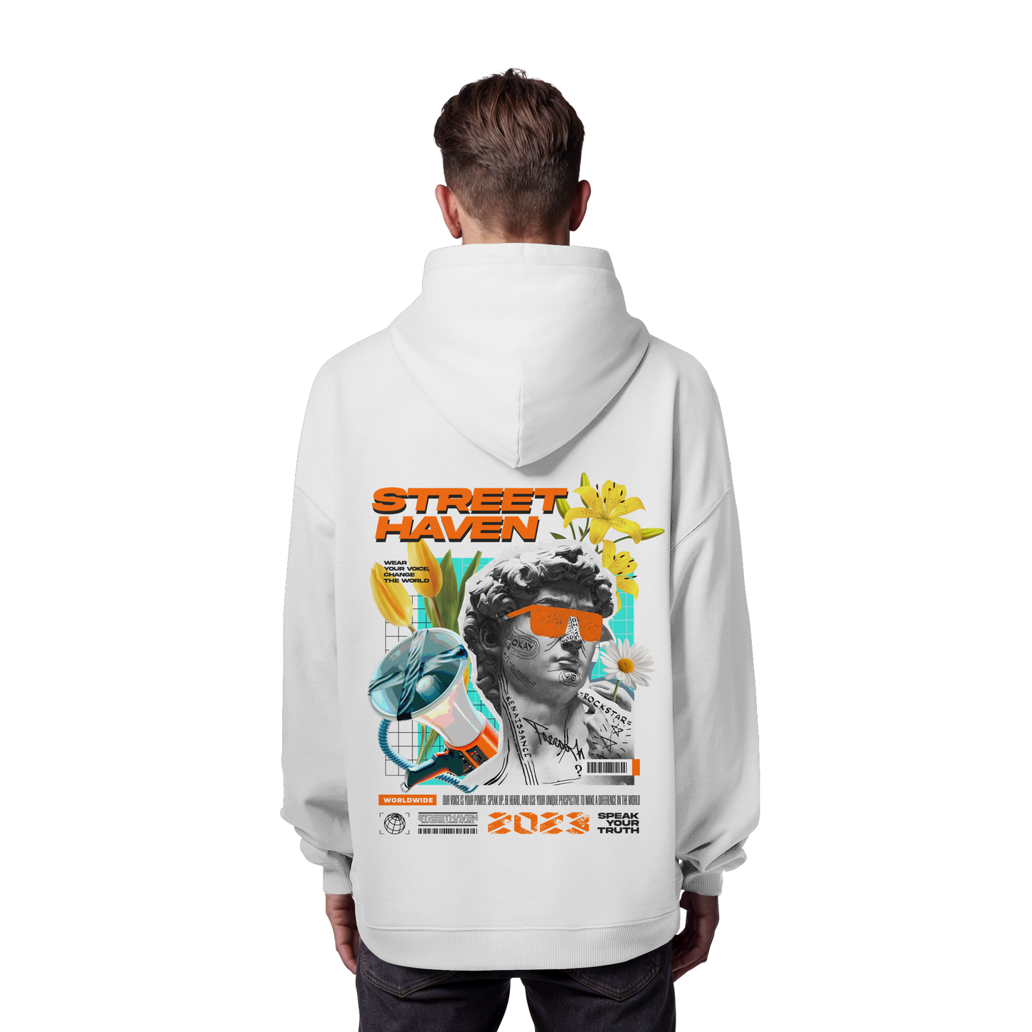 Freedom of Expression - Organic Oversize Hoodie