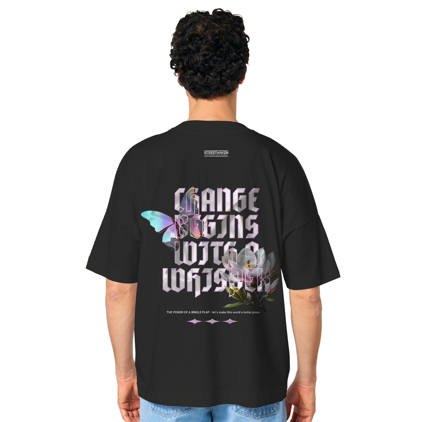 Change Begins - Organic Oversize Shirt