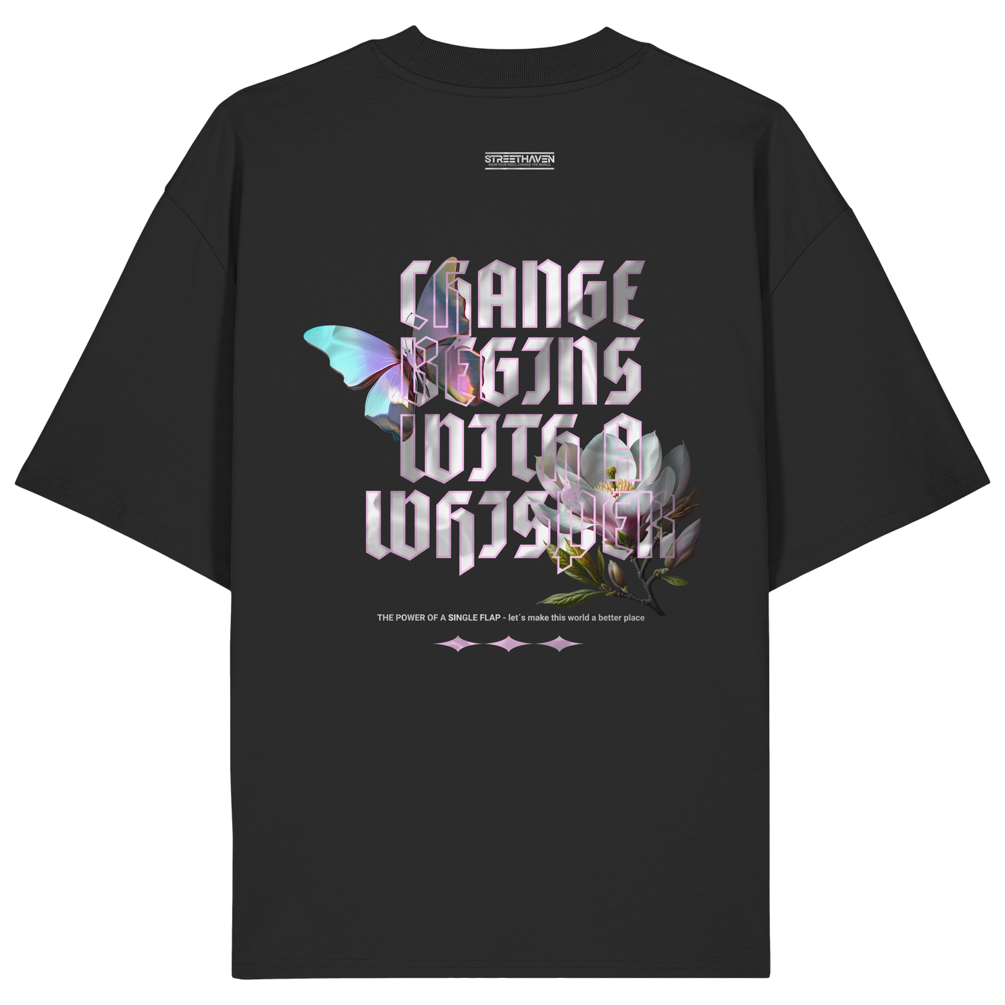 Change Begins - Organic Oversize Shirt
