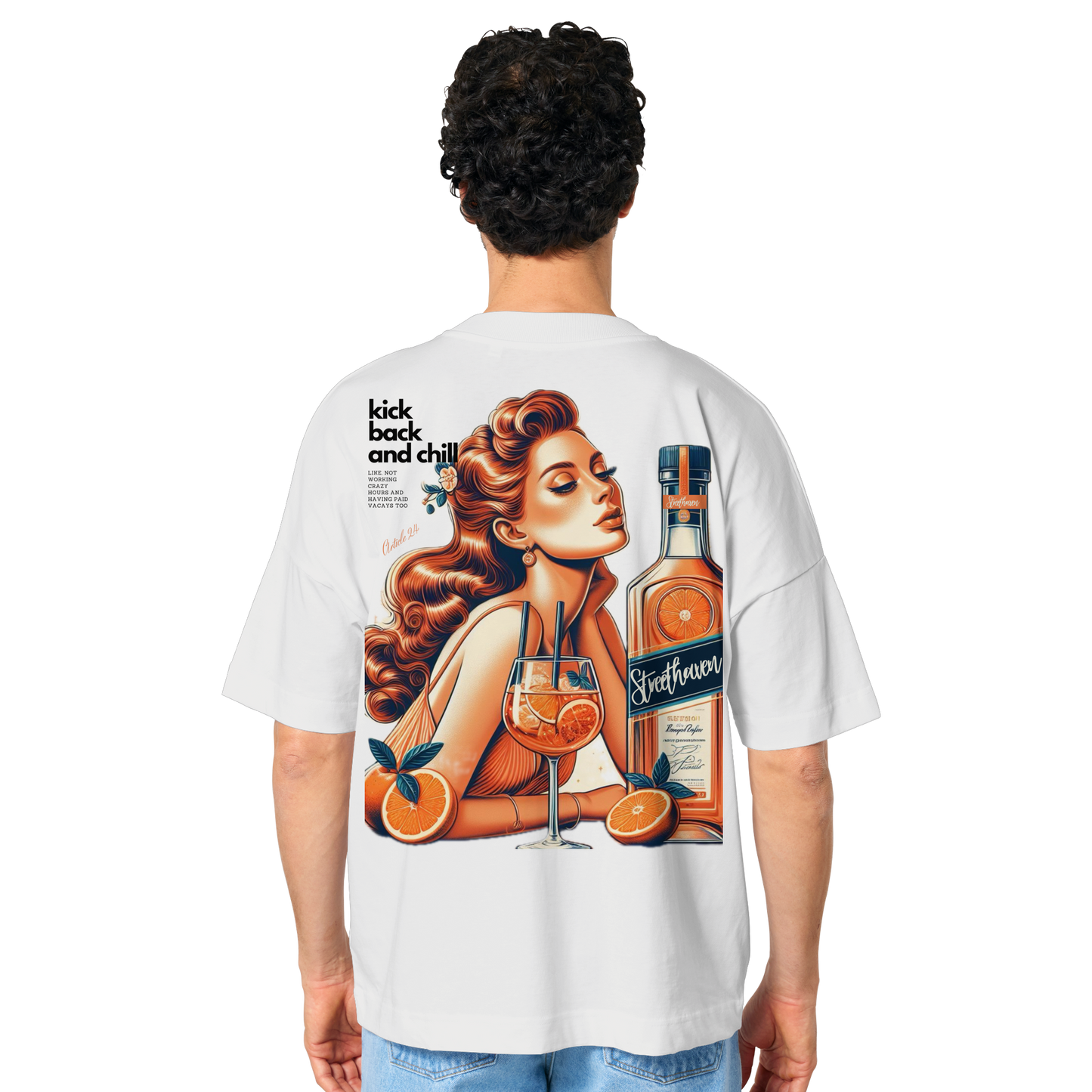 Right to rest and leisure - Organic Oversize Shirt