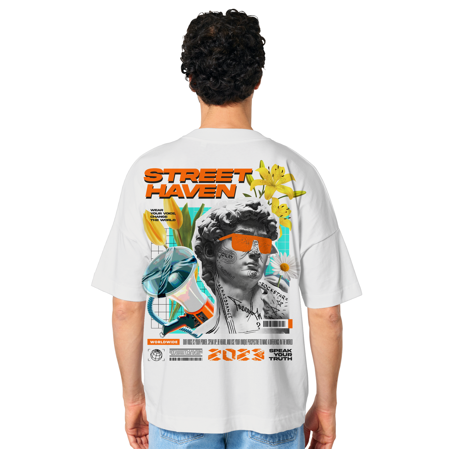 Freedom of Expression - Organic Oversize Shirt